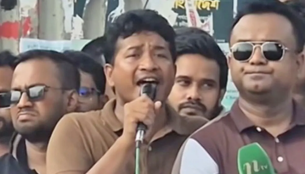 Du chhatra dal president calls vc father of mobocracy