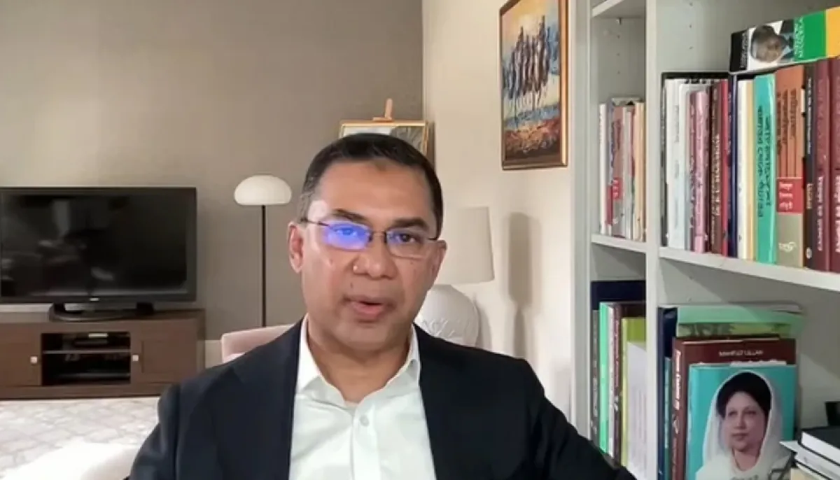Tarique rahman exchanges views with du white party calls for unity in times of crisis