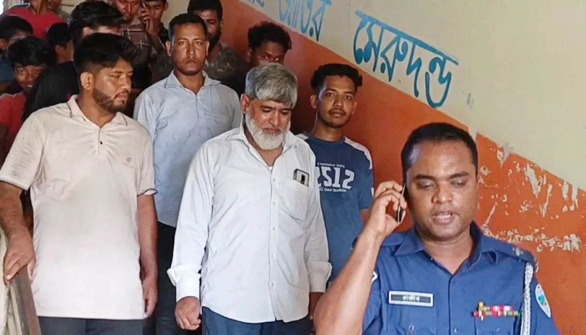 Teacher handed over to police