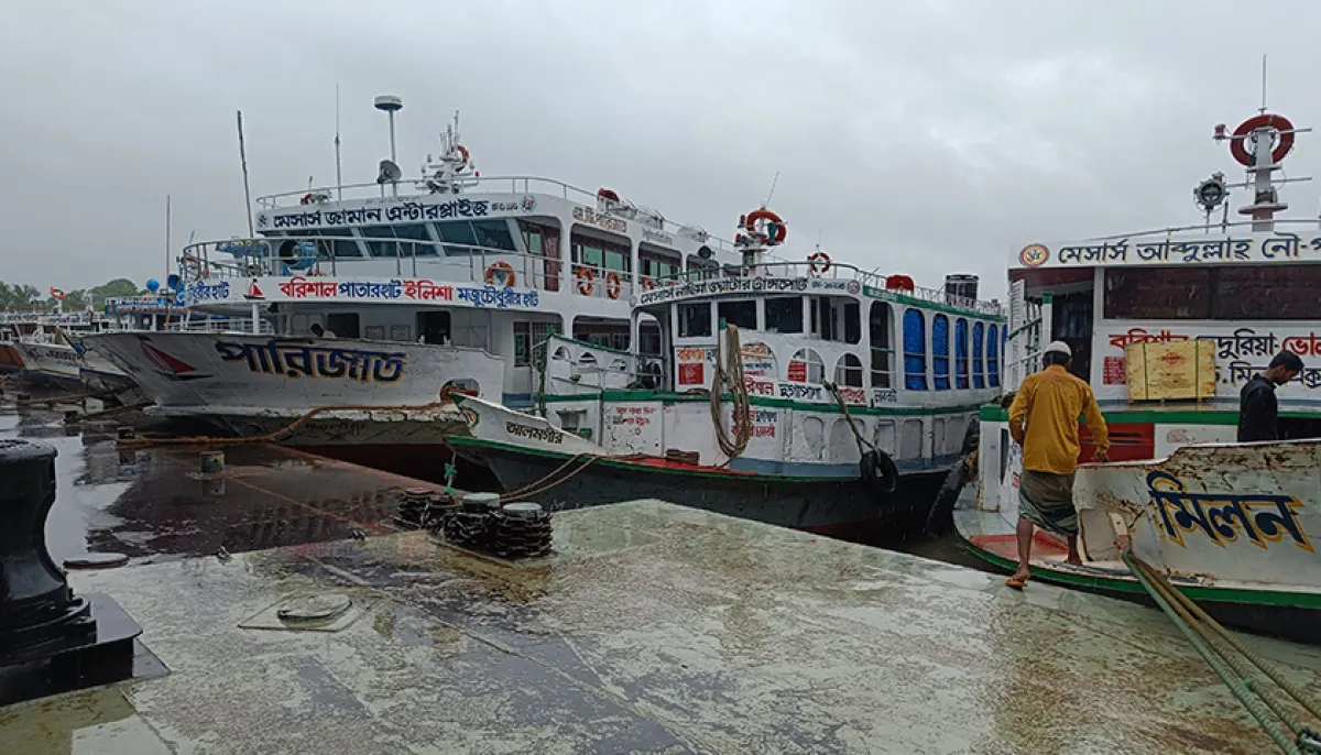 Launch operations at barisal river port suspended