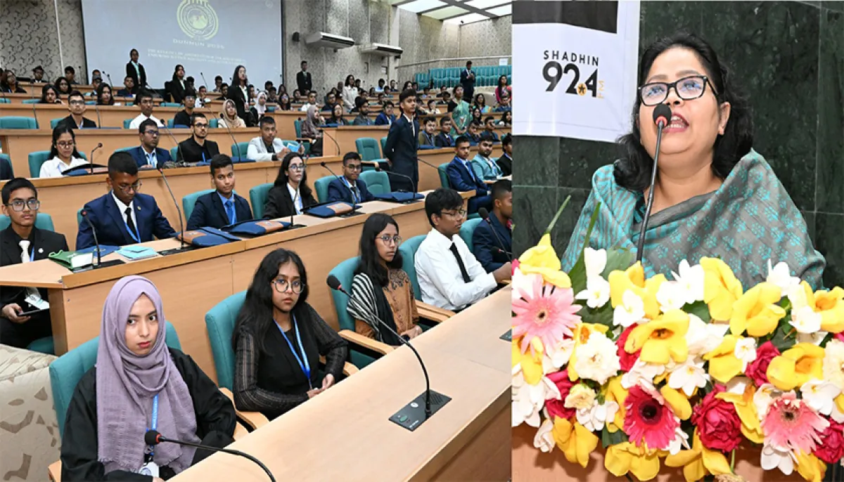4 day shadow un conference begins at du