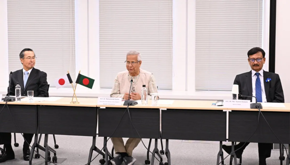 Chief advisor seeks japans help in building a new bangladesh