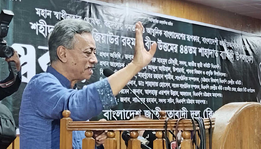 দেশের সমস্যার কথা বাইরে গিয়ে বলে লাভ নেই: আমীর খসরু | বিবিধ নিউজ 