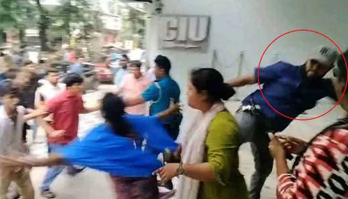 Jamaat expels activist who kicked woman