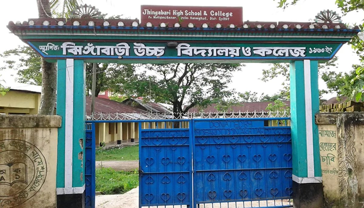 Jhingabari high school and college recruitment notice