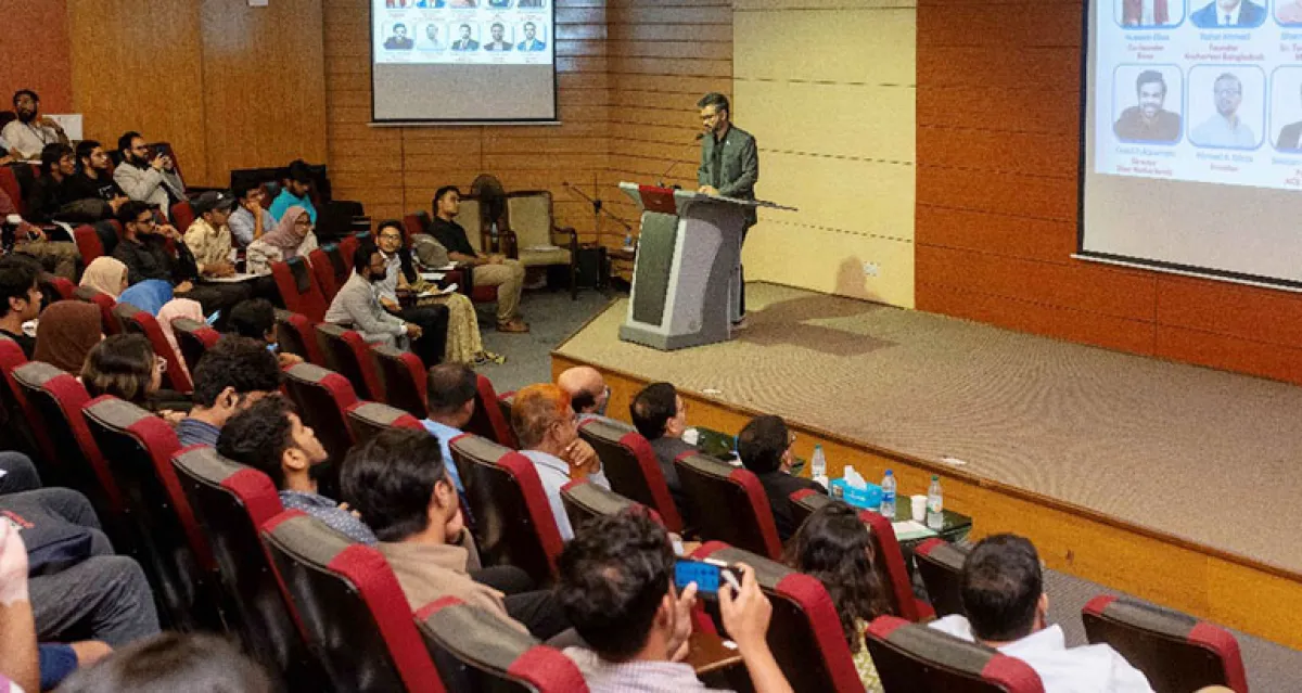 Session held at nsu to develop student innovation and entrepreneurship