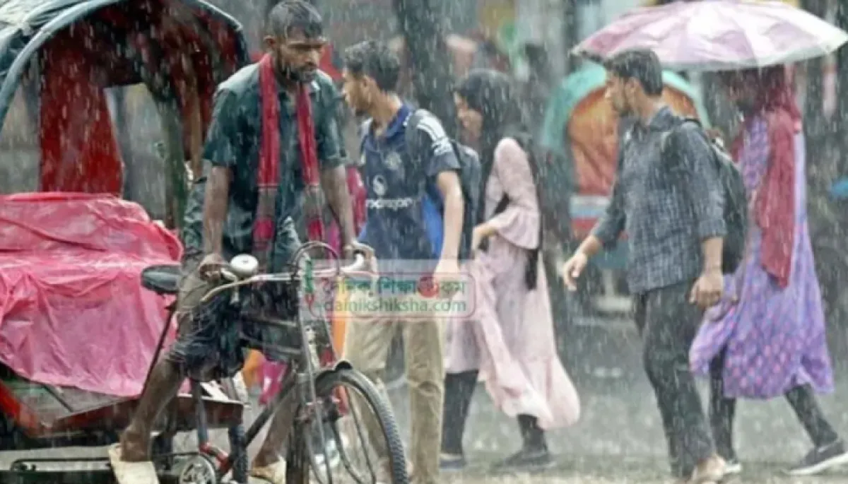 Rain brings relief to capital after intense heat