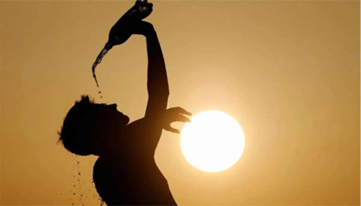 Even though the temperature drops it will still be swelteringly hot