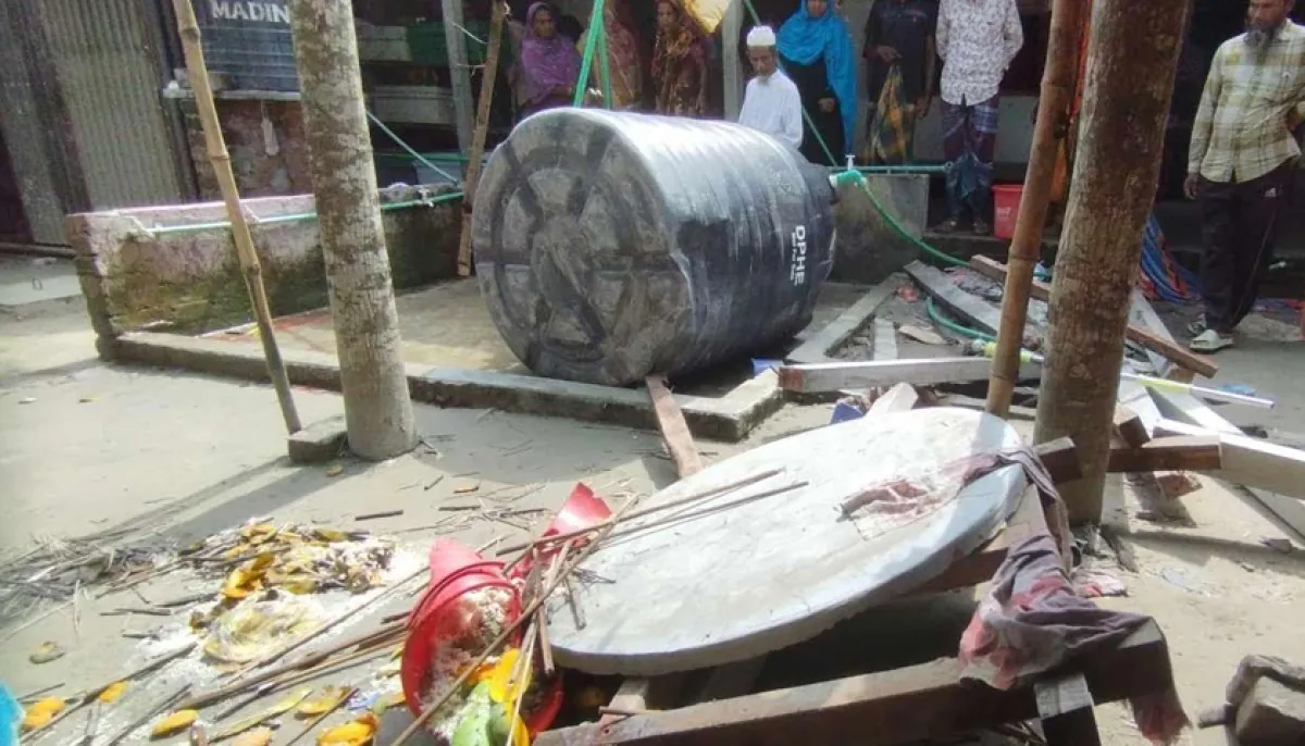 Madrasa student dies after water tank falls while performing ablution