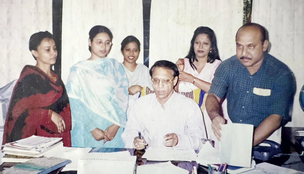 Professor m shariful islam in the frame of memory