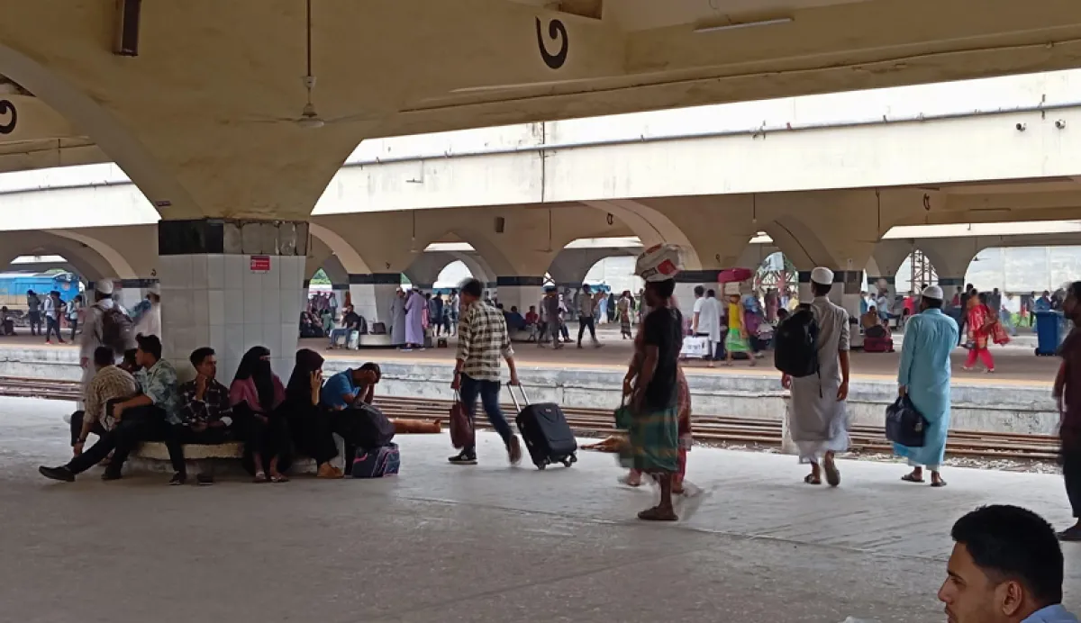 Passenger pressure has increased at the station