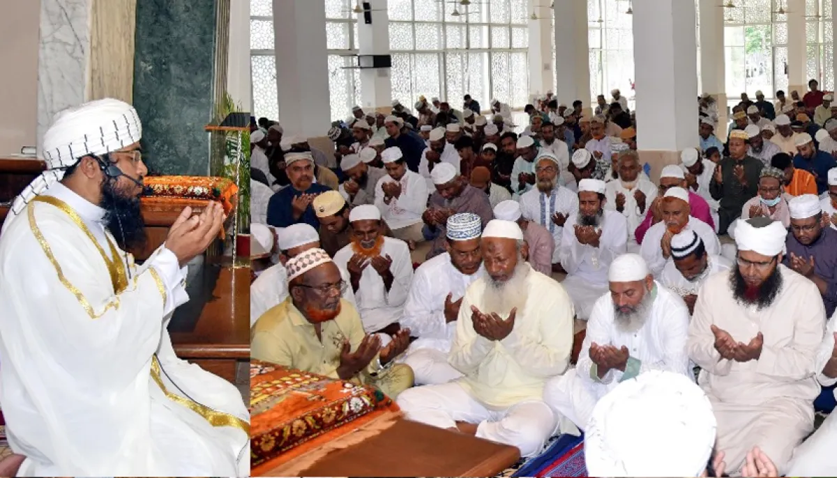 Eid ul azha prayer congregation held in khobi