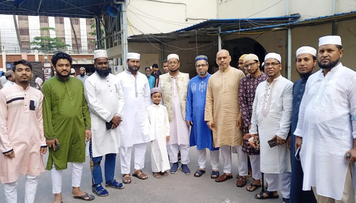 Eid celebration at bangladesh medical university