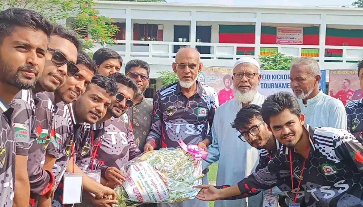 Batch based football tournament for students begins
