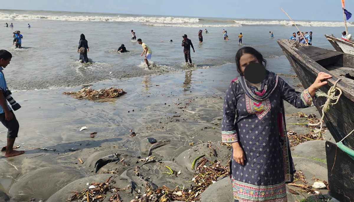 Kuakata beach flooded with garbage tourists angry