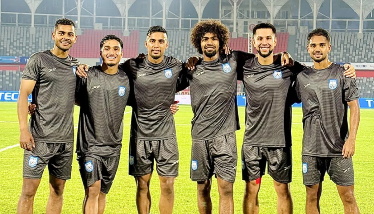 Samit som makes his debut jamal is not in the starting eleven