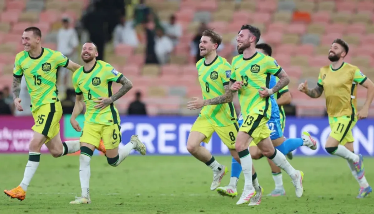 Australia advances to world cup after sending saudi arabia to play off
