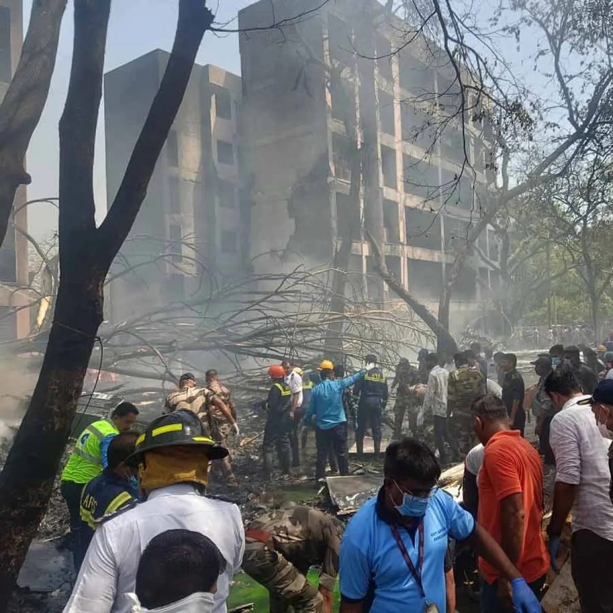 ছবিতে ভারতের বিমান দুর্ঘটনা