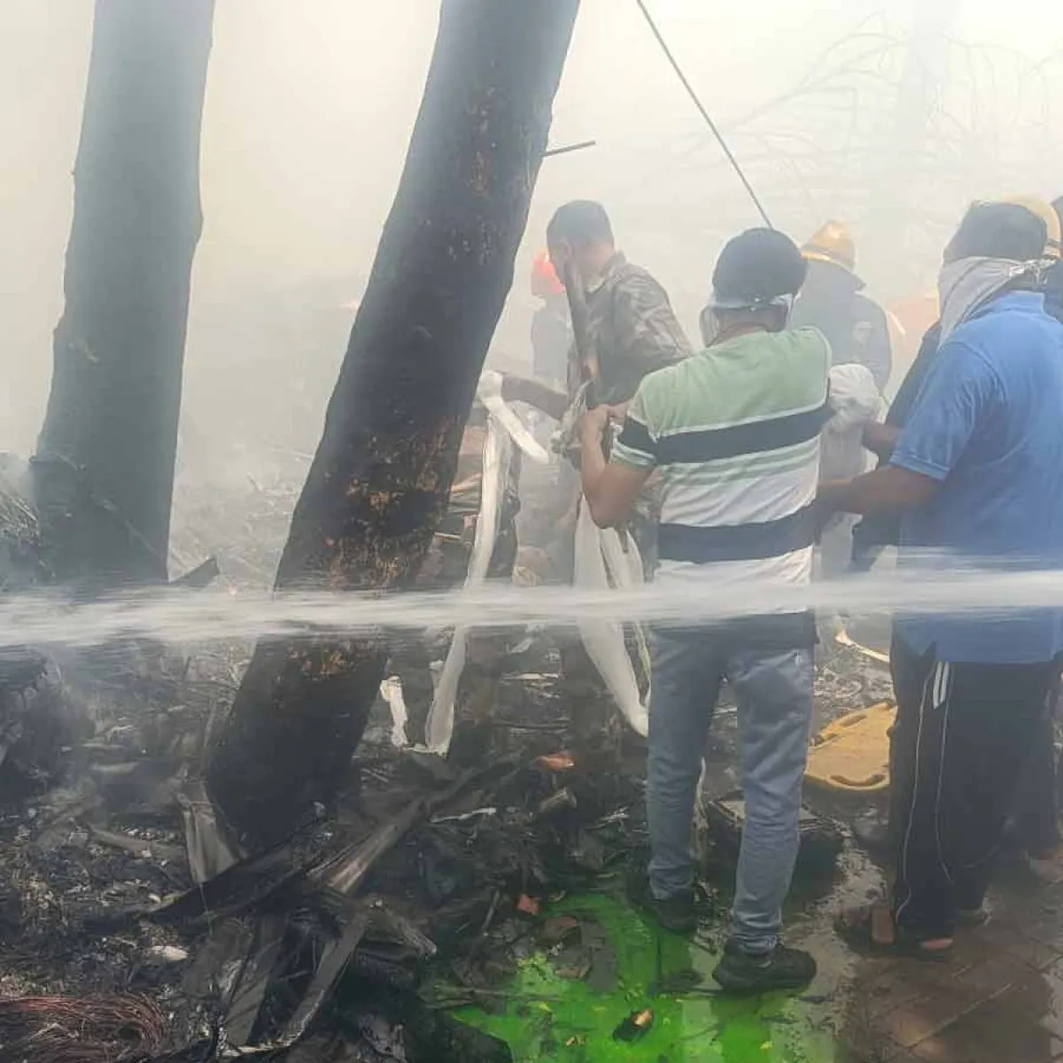 ছবিতে ভারতের বিমান দুর্ঘটনা