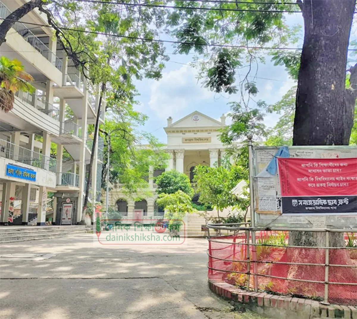জবিতে ছুটির আমেজ কাটেনি, এখনো ক্যাম্পাস ফাঁকা