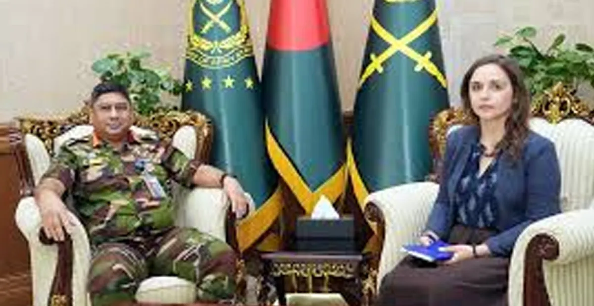 Army chief meets with un delegation on disappearances