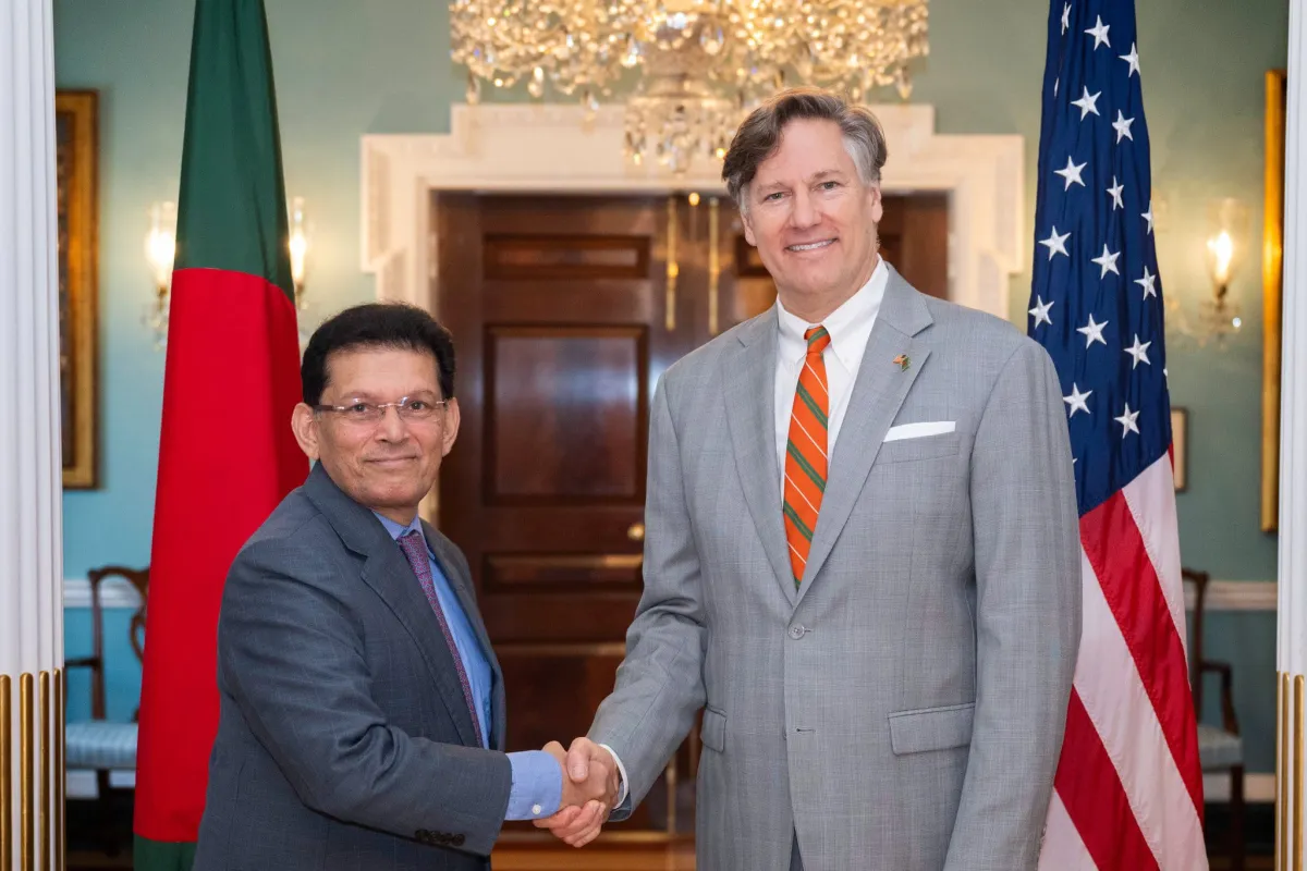 Khalilur rahman discussed the issues with the us deputy secretary of state