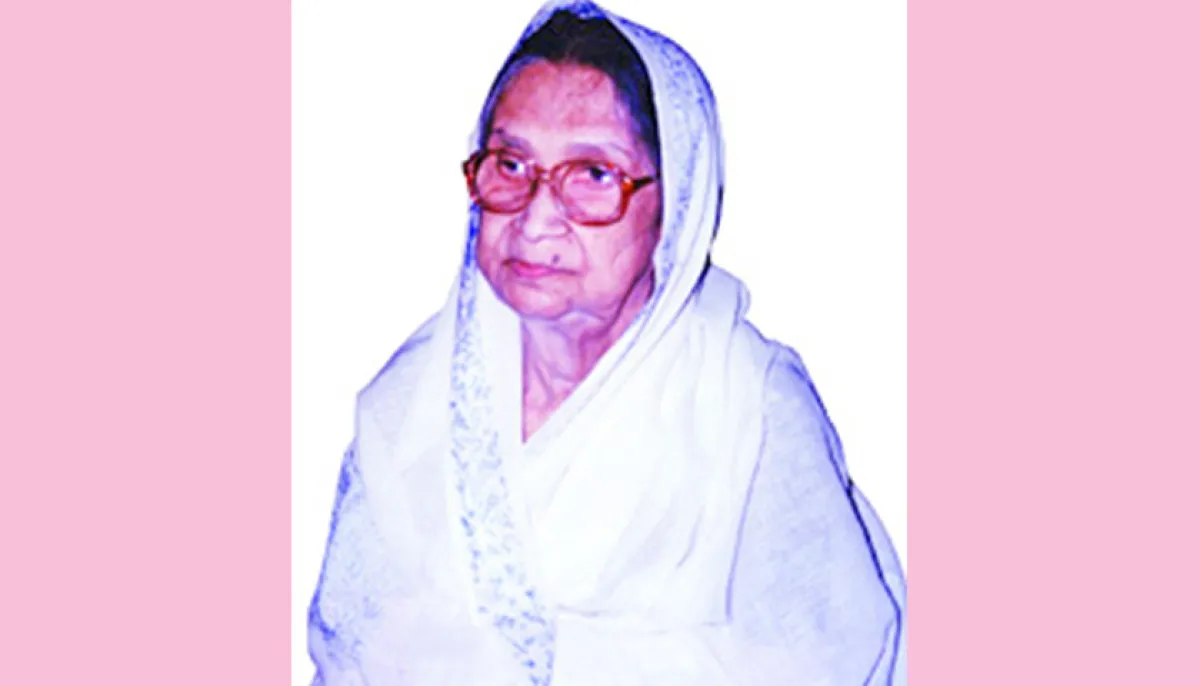 Begum sufia kamals birthday is today