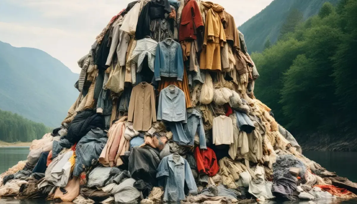 How does fashion waste contribute to environmental issues