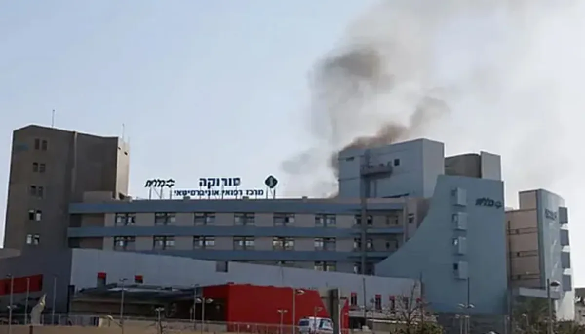 The target of the attack was a military installation not an israeli hospital