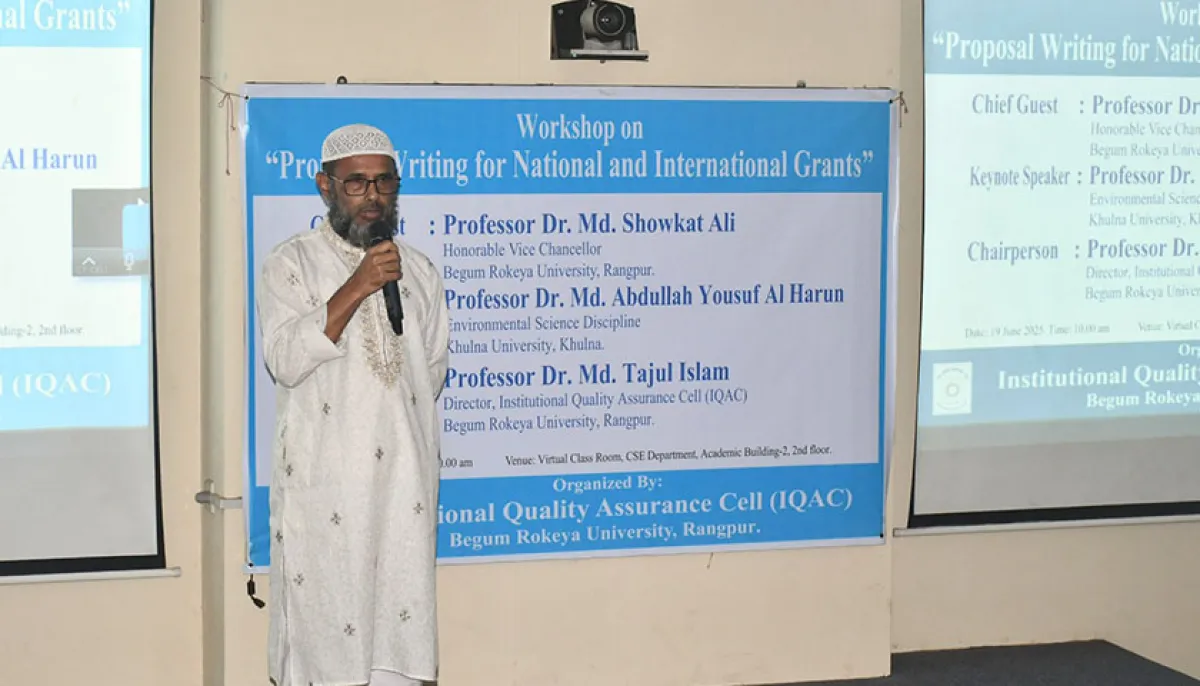 To improve the quality of education qualitative enrichment must be achieved in education and research