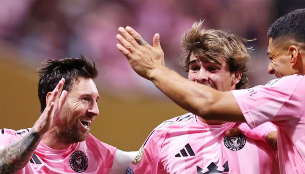 Miami makes history by beating porto with messis free kick