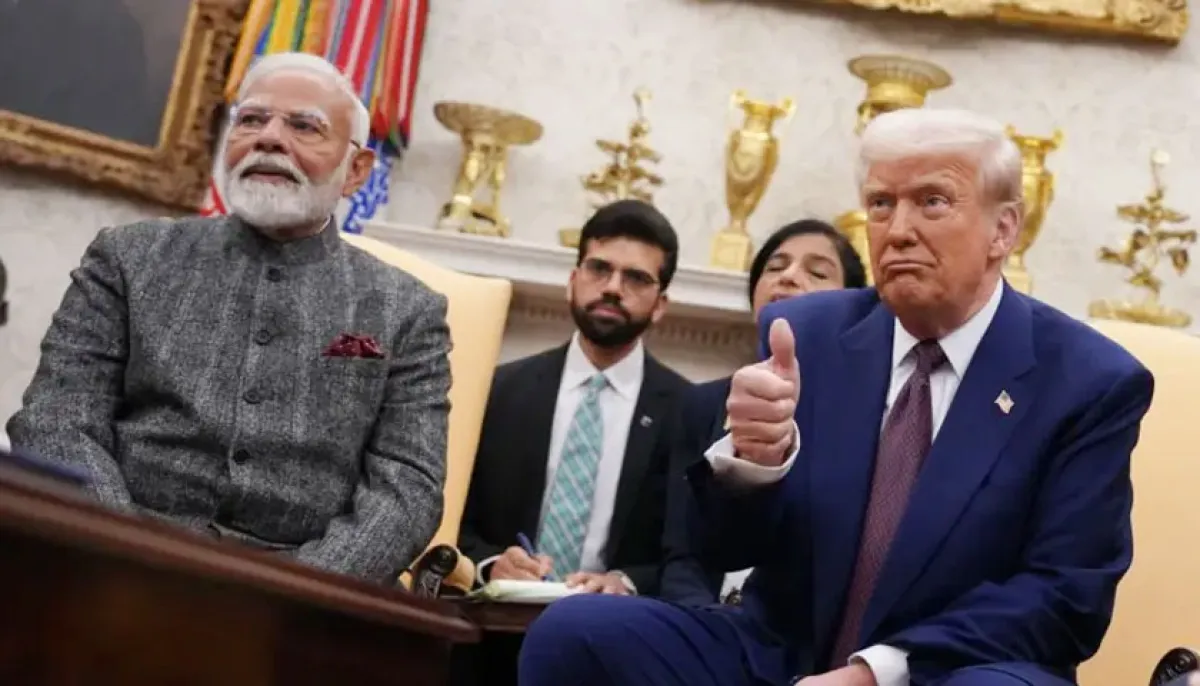 Unease in delhi over trumps claim of credit for stopping conflict with pakistan