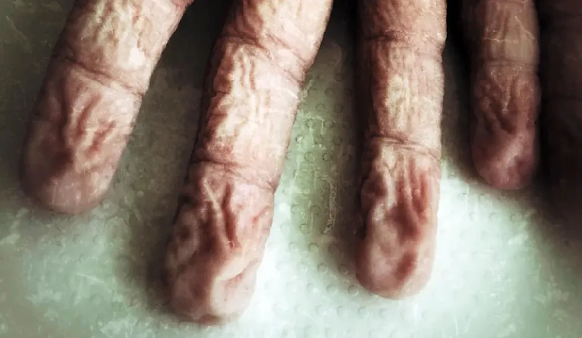 Why your fingers wrinkle in water and what it can reveal about your health