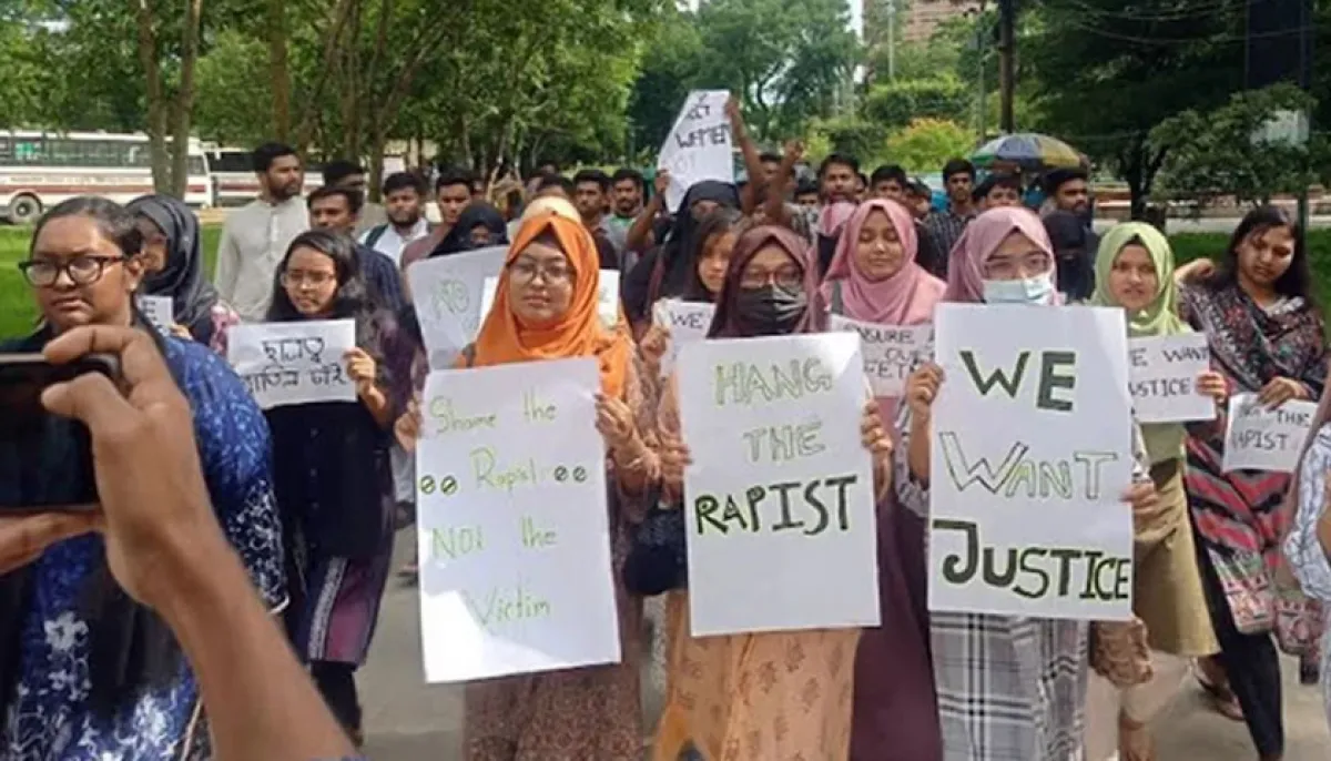Sust is agitated by the protest