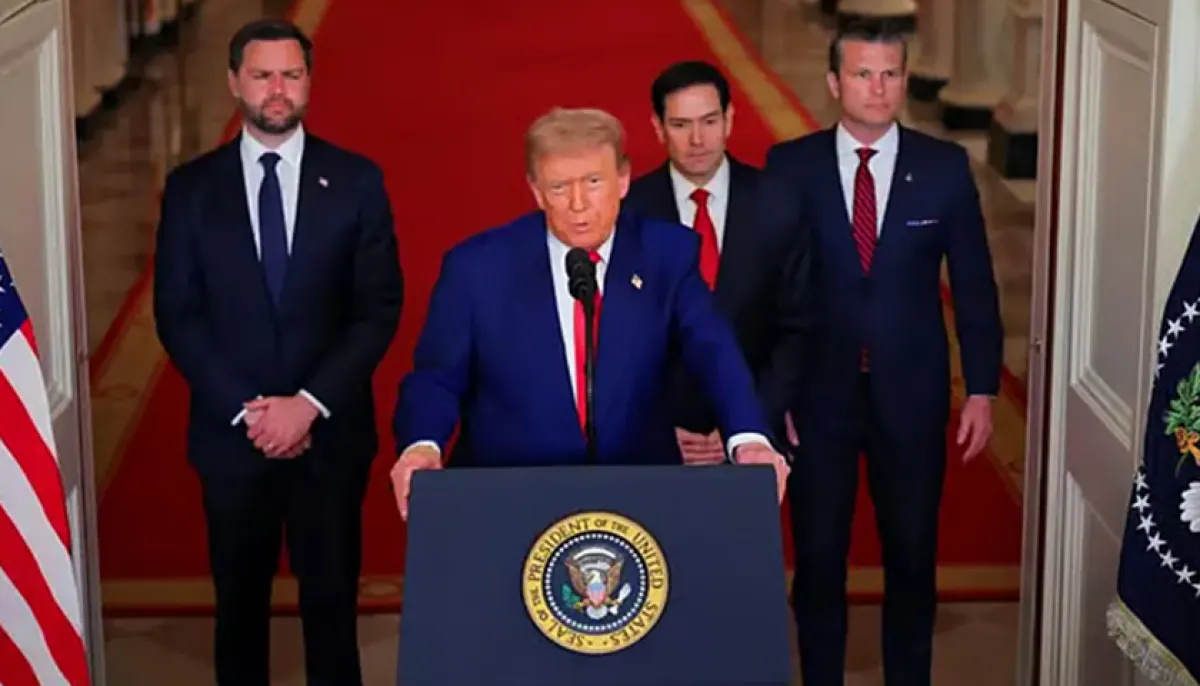 Trump calls iran strike a military success