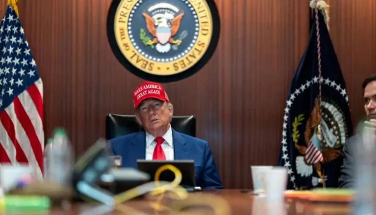 White house releases photos of situation room during iran attack
