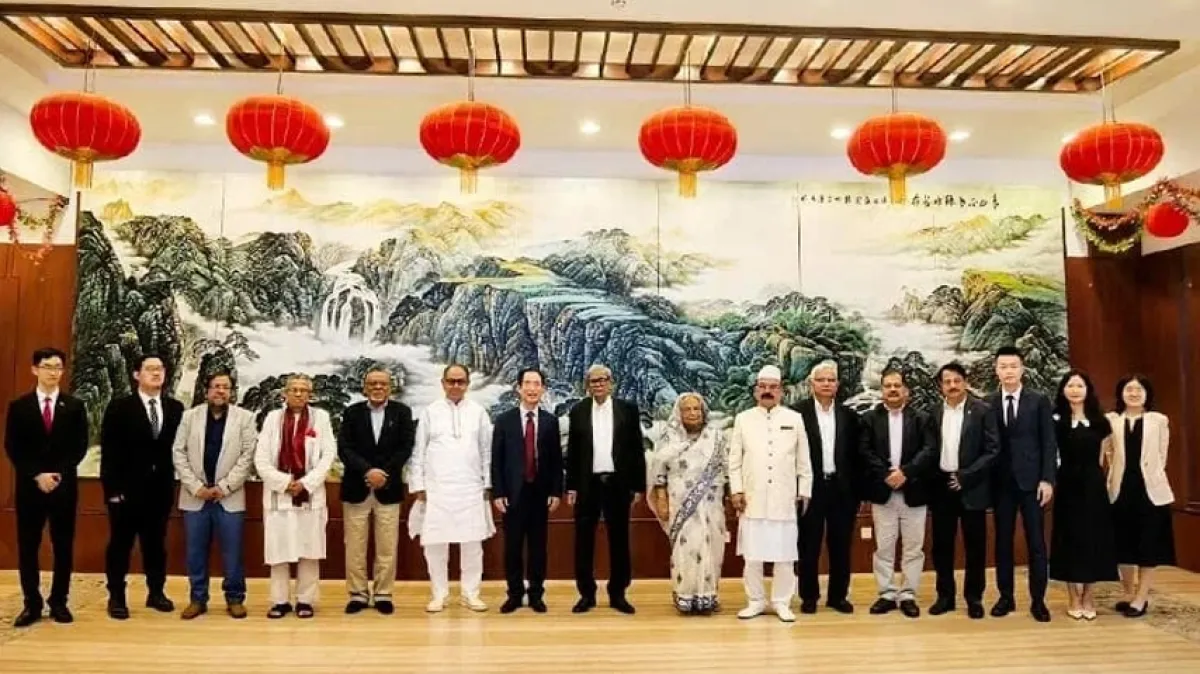 High level bnp delegation to leave for china tonight
