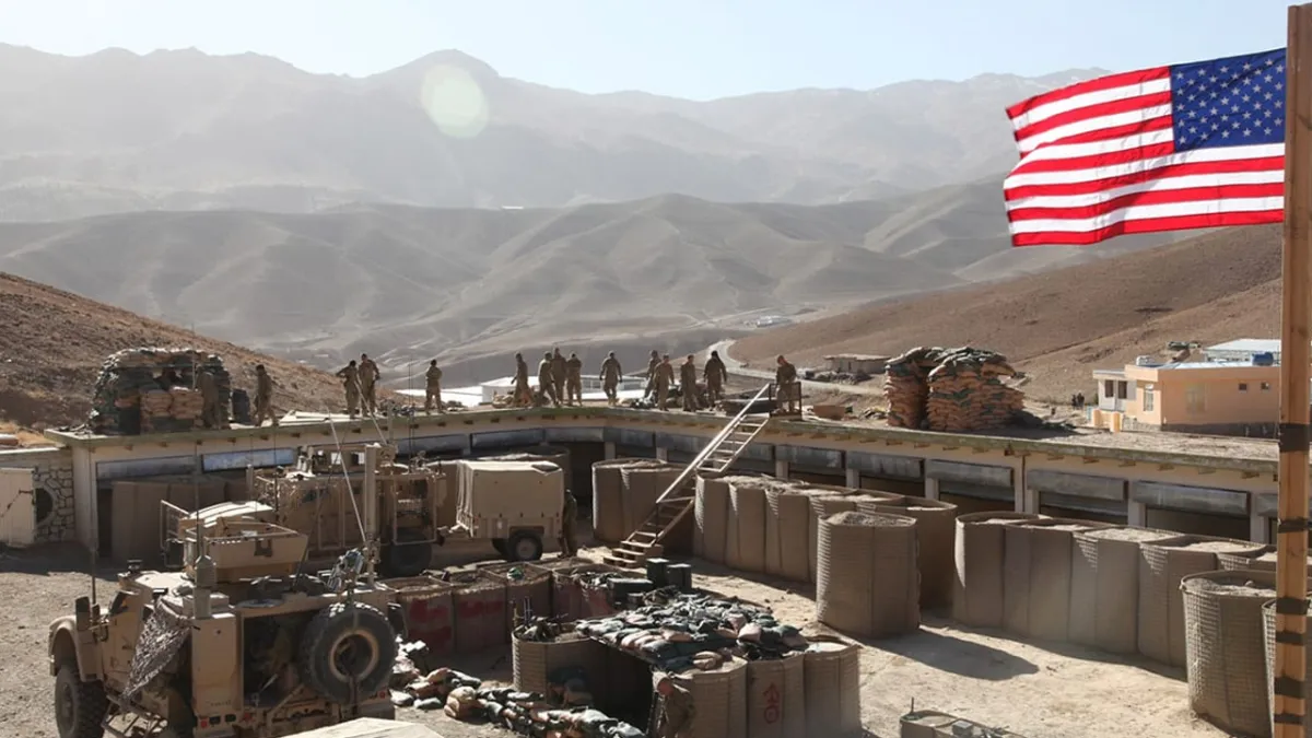 Attack on us military base