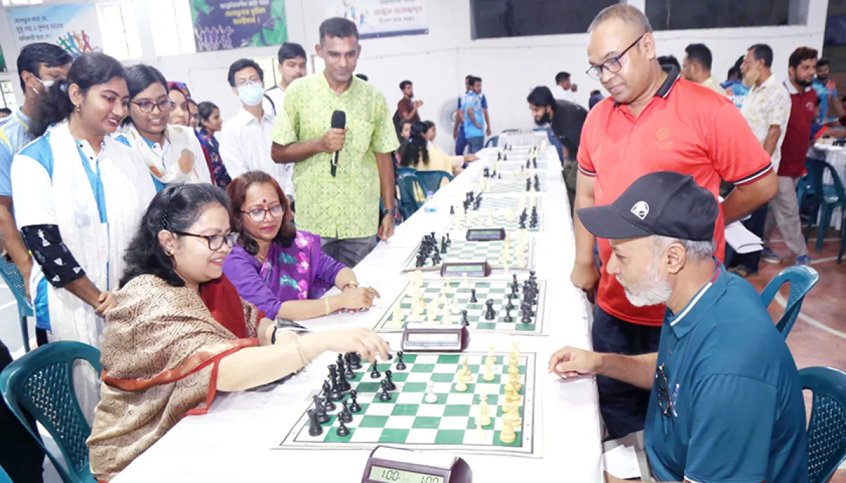 Du intramural chess and carrom competition begins