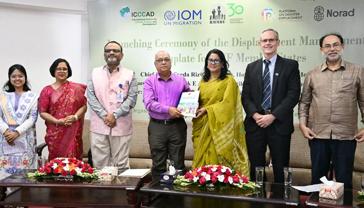 Internal displacement management template launched at du