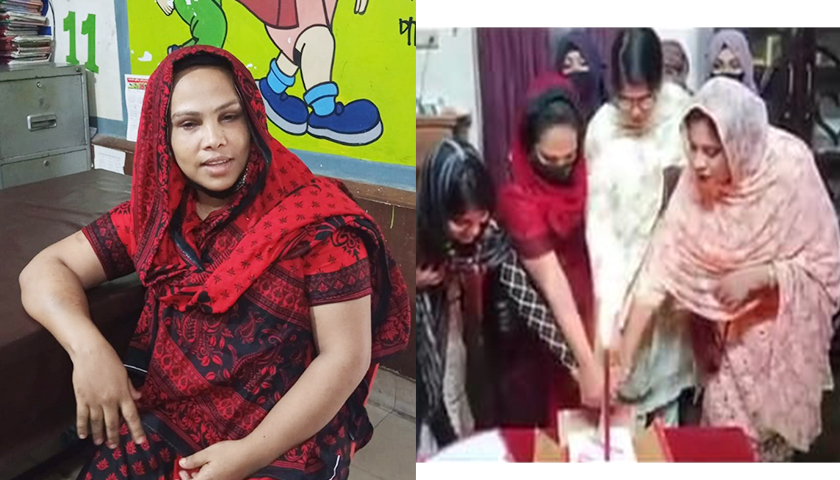 কেক কেটে গ্রেফতার মহিলা আ.লীগ নেত্রী | দেশবার্তা নিউজ 
