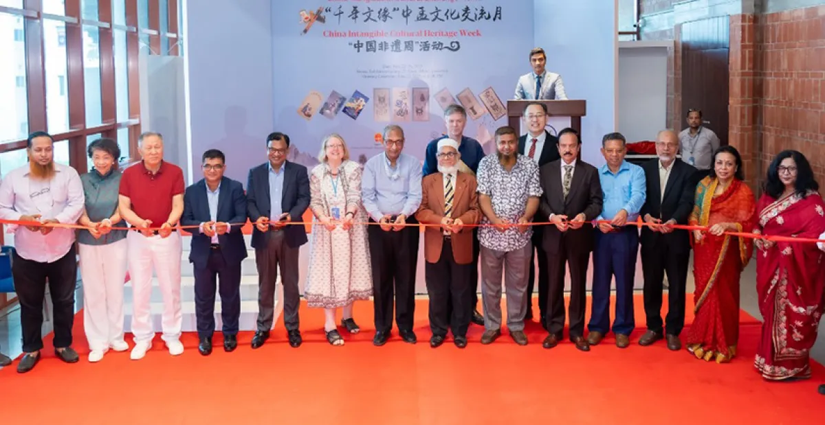 Brac university hosting chinese intangible cultural heritage week