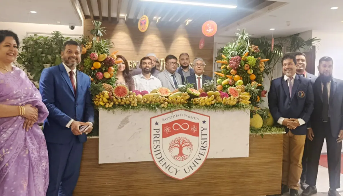 Seasonal fruit festival at presidency university