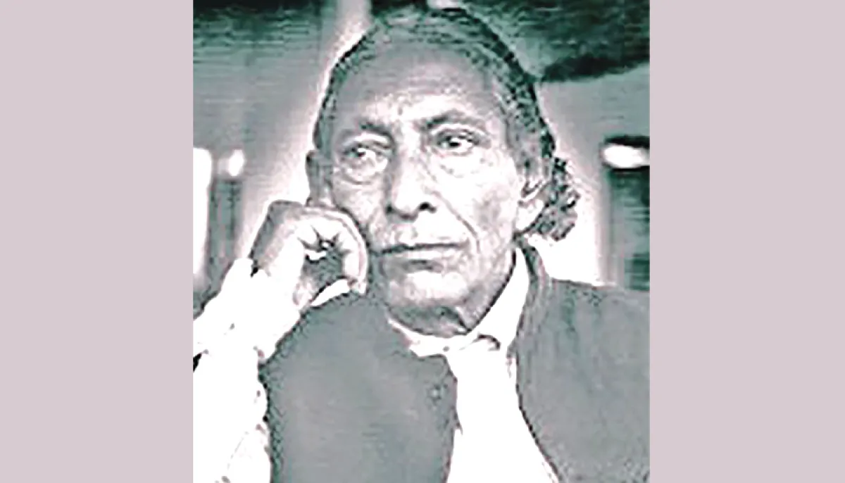 Death anniversary of famous poet bande ali mian today