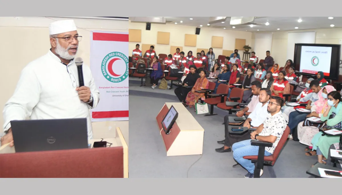 Training workshop on basic and first aid at du