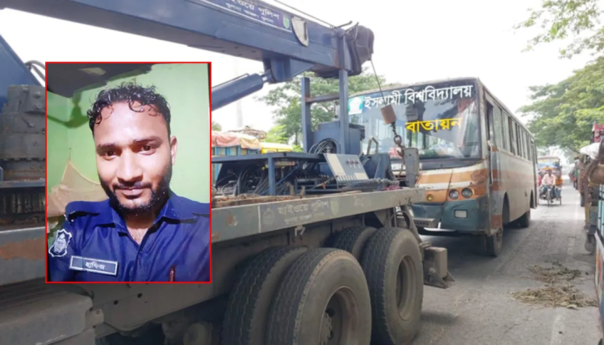 Policeman killed after being hit by iu bus