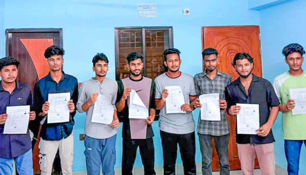 The 12 students who received their admit cards sat for the exam