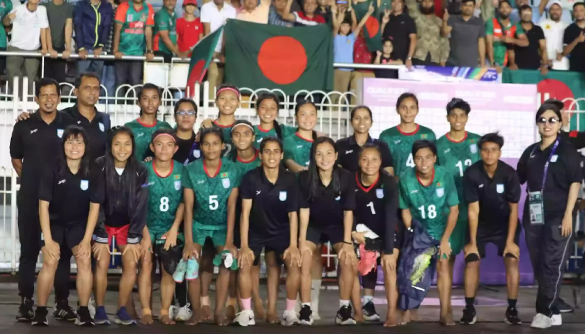 Bangladesh taste maiden victory in womens asian cup crushing bahrain 7 0