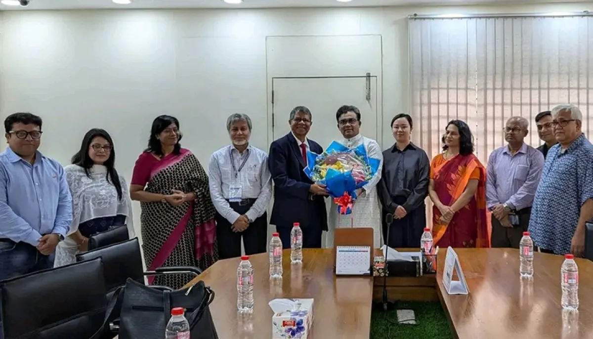 Courtesy call from lincoln university college president with ju vice chancellor