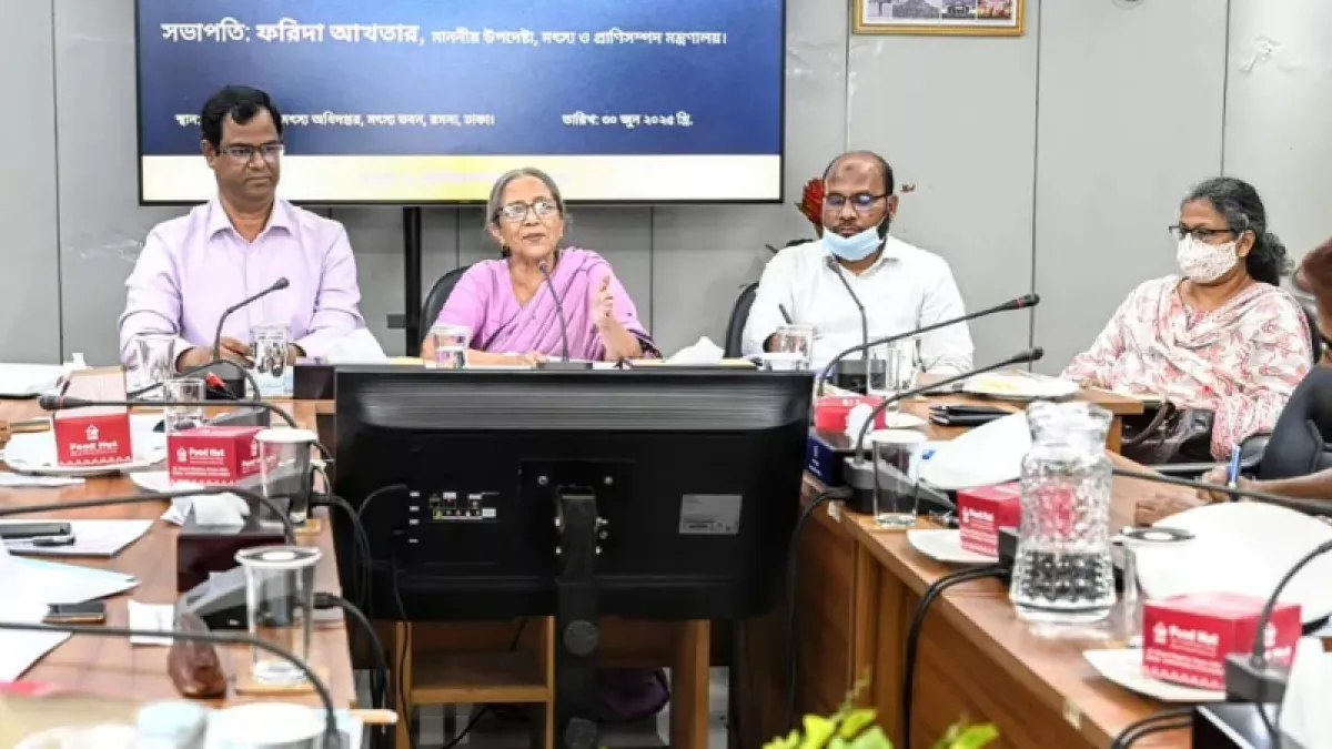 Make hilsa price affordable for general people adviser farida